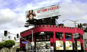 Ace Outdoor Advertising Billboard at 8901 Sunset Boulevard