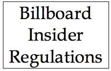 Billboard Insider Regulations Logo