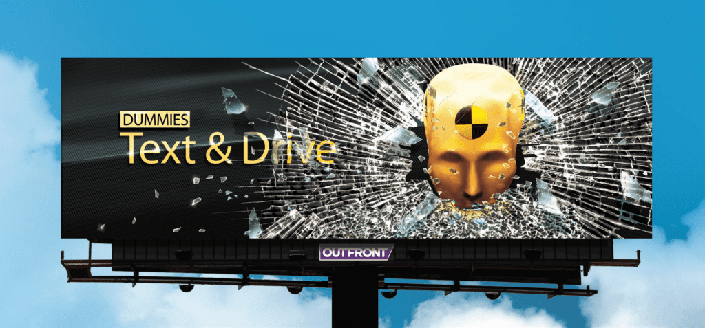 outfront crash billboard