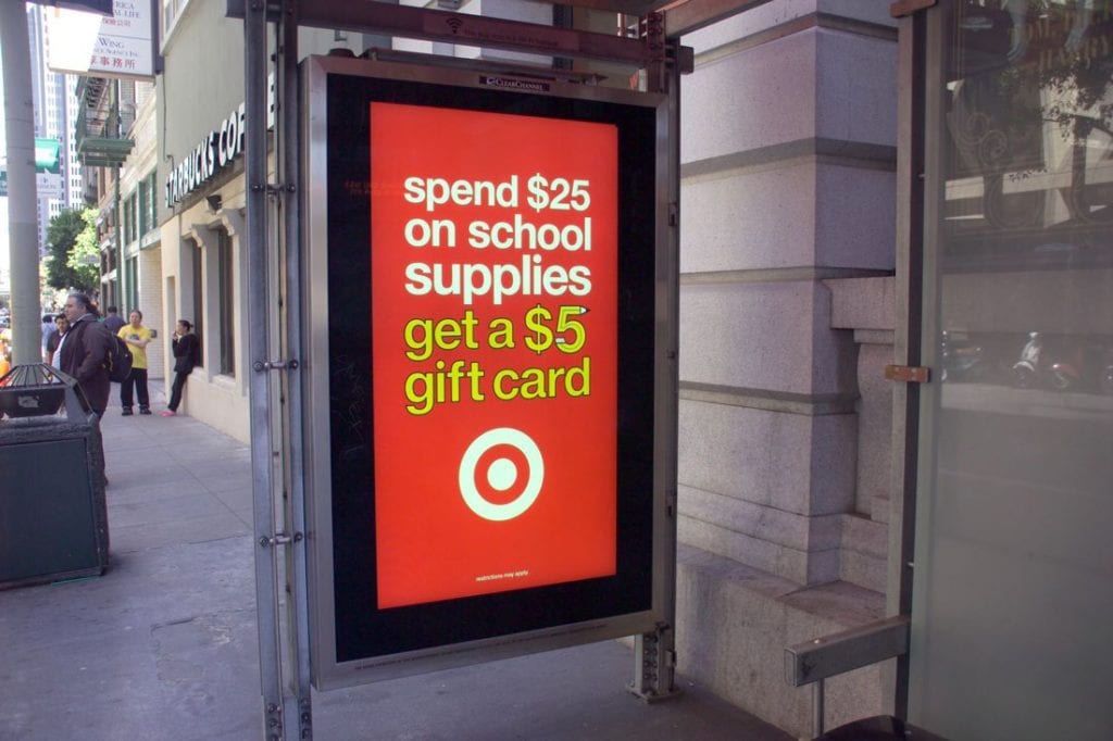 TargetBacktoSchool Billboard Insider™