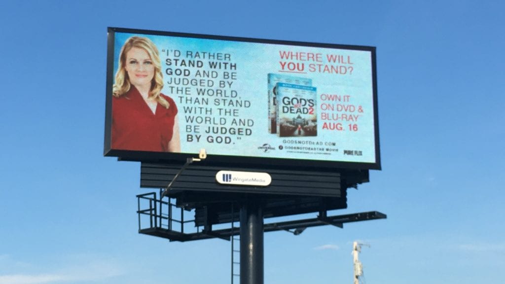 gods not dead billboard