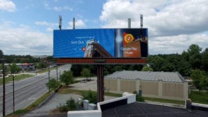 formetco digital sign with antennas