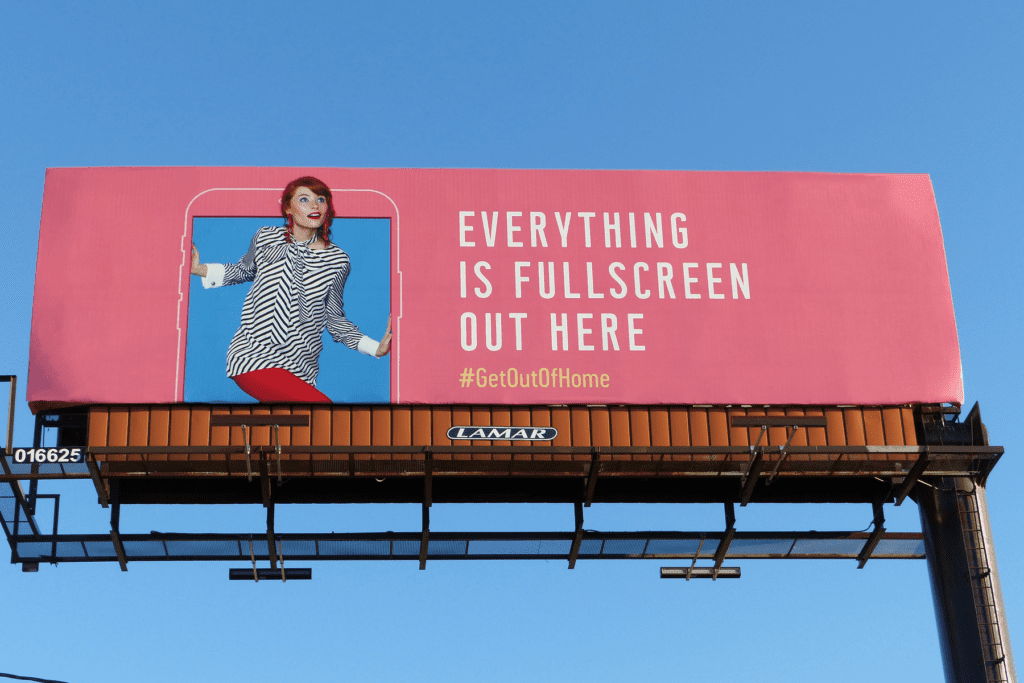 OOH's new ad campaign: Get Out of Home | Billboard Insider™