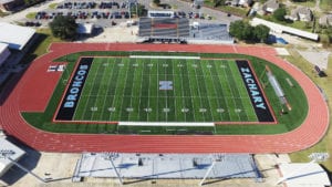 High School Football LED Scoreboard - 24' Wide Scoreboards