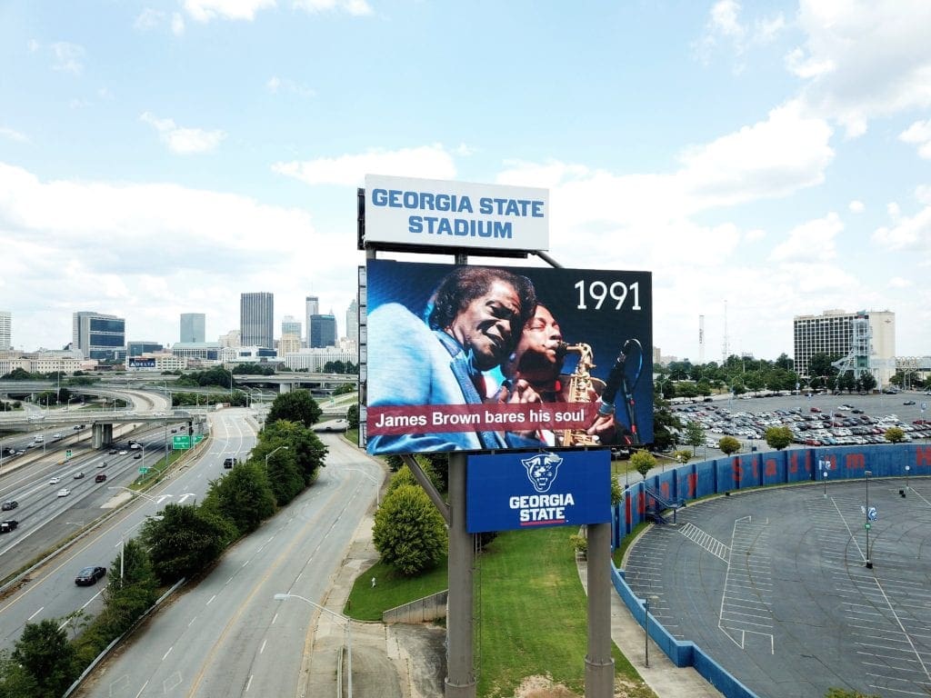 Britt McConnell on Atlanta’s Marquee Digital Billboards Billboard