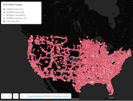 Billups OOH Map – Driving and Walking Traffic is Up in US Markets ...