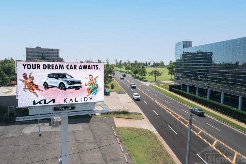 SignBird’s Location of the Week OKC24BLHR from Tyler Outdoor